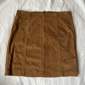 Free People Modern Femme skirt - brown - small